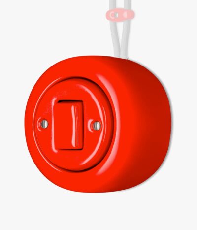 Katy Paty Colona Surface Mounted red porcelain light witch