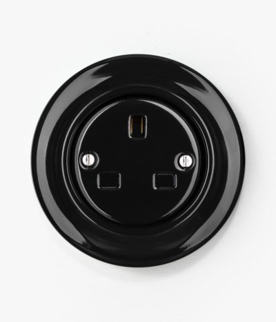Katy Paty Roo Nigra black plug socket