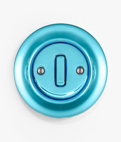 Katy Paty ROO CALEDO light switch in iridescent blue