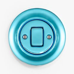 Katy Paty ROO CALEDO light switch in iridescent blue