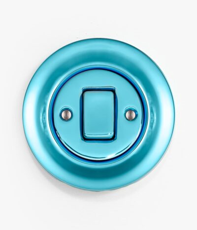 Katy Paty ROO CALEDO light switch in iridescent blue