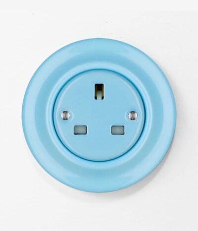 Katy Paty Roo baby blue plug socket