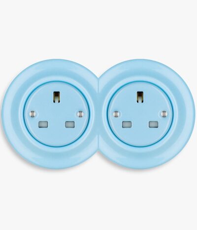 Katy Paty Roo baby blue plug socket