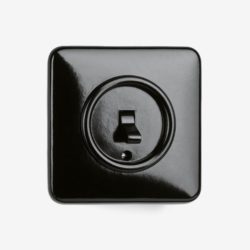 THPG Bakelite toggle light switch, square