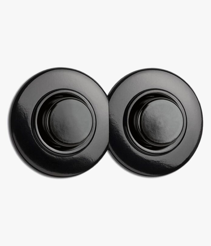 Bakelite Double Dimmer, round