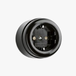 THPG Bakelite Surface mounted European socket