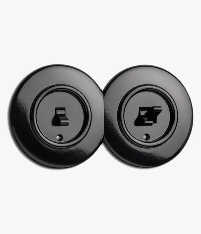 THPG Bakelite double toggle light switch