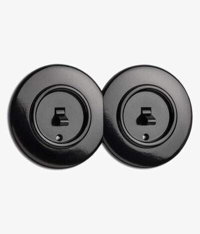 THPG Bakelite double toggle light switch