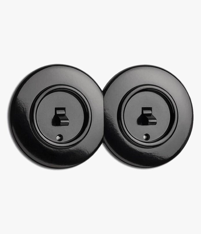THPG Bakelite double toggle light switch