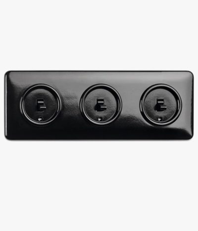 THPG Bakelite switch triple combination
