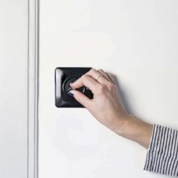 THPG Bakelite toggle light switch with hand