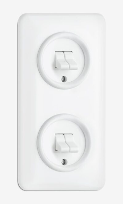 THPG Duroplast Toggle Quadruple (2 double 1-way in double frame)
