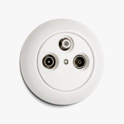 THPG Porcelain TV/SAT socket