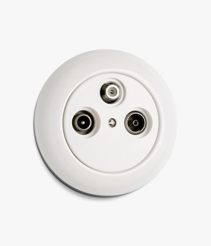 THPG Porcelain TV/SAT socket